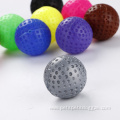 wholesale single color hollow plastic golf cat toys